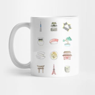 Tokyo Icons Mug